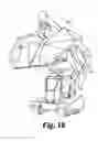 Fig. 18 - Armored attack vehicle with helmet assembly