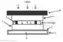 Fig. 01 - Method and structure for providing a uniform micron/sub-micron gap separation within micro-gap thermophotovoltaic devices for the generation of electrical power