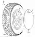 Fig. 01 - SELF-INFLATING TIRE ASSEMBLY