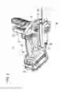 Fig. 02 - Power tool including a reservoir and a cap attached to the opening of the reservoir
