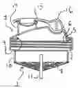 Fig. 01 - Combined lid and sieve for a shaker