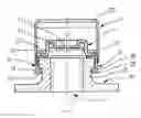 Fig. 01 - Attachment device for attaching a pump onto a tank neck