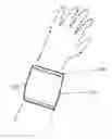 Fig. 01 - Wrist cover/support for bracelet/watch