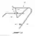 Fig. 16 - REAR RACK WITH ADJUSTABLE FIXATION ARMS