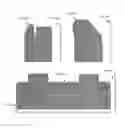Fig. 42 - Floor mat and method for manufacturing a floor mat