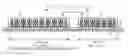 Fig. 01 - Multi-head linear motor with cores