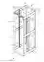 Fig. 01 - VERTICAL MOUNTING RAIL WITH CABLE MANAGEMENT FEATURES