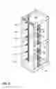 Fig. 05 - VERTICAL MOUNTING RAIL WITH CABLE MANAGEMENT FEATURES