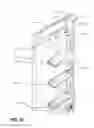 Fig. 10 - VERTICAL MOUNTING RAIL WITH CABLE MANAGEMENT FEATURES