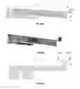 Fig. 37 - Probe devices formed from multiple planar layers of structural material with tip regions formed from one or more intermediate planar layers