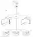 Fig. 01 - Job processing by dividing a job into sub-jobs for rendering and streaming