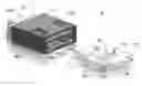 Fig. 01 - Low-profile optical communications module having two generally flat optical connector modules that slidingly engage one another