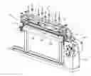Fig. 01 - Forming machine for fabric slats