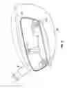 Fig. 10 - Golf club head with adjustable weighting