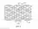 Fig. 06 - Bioabsorbable superficial femoral stent patterns with designed to break links