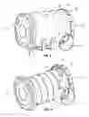 Fig. 03 - Filter element with features to improve pre-cleaning performance, sealing, and structural support