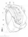 Fig. 02 - Cooling-means-equipped, liquid-cooled engine