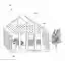 Fig. 01 - Rotatable Panels on an Exterior of a Structure that Directs Solar Energy within the Structure