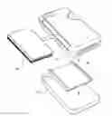 Fig. 01 - Case for enclosing a personal electronic device and a card