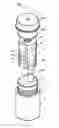 Fig. 01 - Packaging device for the transport and/or storage of a radioactive medium