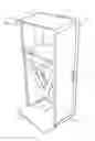 Fig. 01 - Portable podium