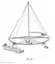 Fig. 07 - Vertical axis wind turbine generator with sails