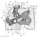 Fig. 01 - Lock having restricted guidance for a pawl