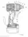 Fig. 03 - Variable speed switch and electric power tool with the variable speed switch mounted thereto