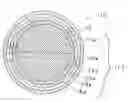 Fig. 01 - Golf ball with a translucent layer comprising composite material