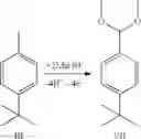 Fig. 36 - Process for preparing 2-methyl-3-(4-tert-butylphenyl)propanal with high para-isomer purity