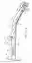 Fig. 07 - Double offset surgical tool handle assembly having a locking linkage aligned along two different planes