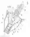 Fig. 10 - Device for holding, folding and injecting an intraocular lens