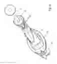Fig. 12 - Device for holding, folding and injecting an intraocular lens