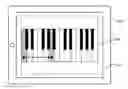 Fig. 01 - Altering sound output on a virtual music keyboard