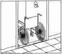Fig. 01 - Wheel chair shower safety