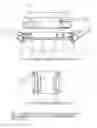 Fig. 02 - Linear clip mount comprising an open track in a tongue mounting an immovable guide in a buckle that locks by a levered and sprung projection.