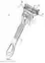 Fig. 02 - Flexible and separable portion of a razor handle