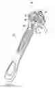 Fig. 04 - Flexible and separable portion of a razor handle