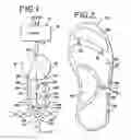 Fig. 02 - PNEUMATICALLY INFLATABLE AIR BLADDER DEVICES CONTAINED ENTIRELY WITHIN SHOE SOLE OR CONFIGURED AS SHOE INSERTS