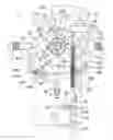 Fig. 01 - Device for takedown of the article being formed, for circular knitting machines