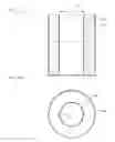 Fig. 15 - Pressure sensor package having a groove provided in a wall surface of the pressure inlet pipe