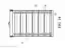 Fig. 15 - PREFABRICATED CONSTRUCTION OBJECT WHICH IS BUILT FROM PREFABRICATED FEROCEMENT RIB ELEMENTS BY SANDWICH TYPE WHICH ARE EFFUSED IN MOULDS