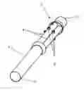 Fig. 01 - Extraction tube for emission measurement systems