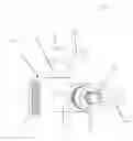Fig. 06 - Beverage faucet and flow reducer