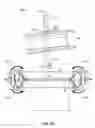 Fig. 17 - Apparatus for processing a tire-wheel assembly including weight application and balancing sub-stations