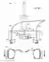 Fig. 38 - Apparatus for processing a tire-wheel assembly including weight application and balancing sub-stations