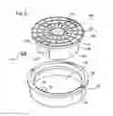 Fig. 03 - ACCESS COVER FOR A HANDWELL AND THE LIKE AND METHOD OF USE THEREOF