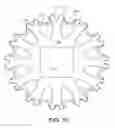 Fig. 09 - Sprocket for easy cleaning
