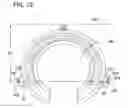 Fig. 12 - Low thermal mass semiconductor wafer plate