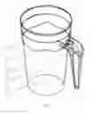 Fig. 02 - Integral handle and holder for removable cups